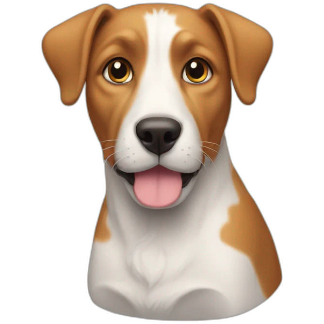 Cat a dog emoji