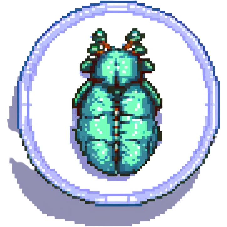 MRI embryo digital fetal small shape in otherworldly bubble, eerie, horror, pupa, crystalis, in-utero, sea-life, crustaceanoid emoji