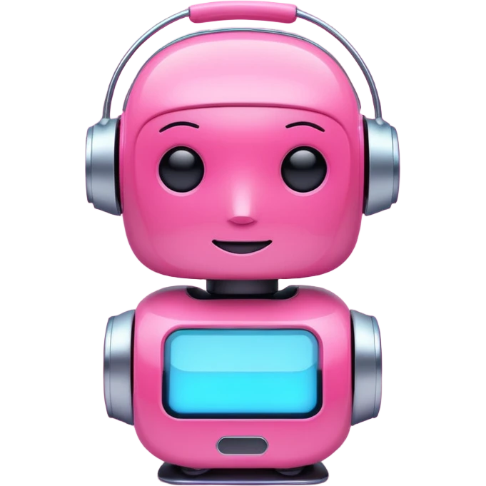 pink chat gpt ai emoji