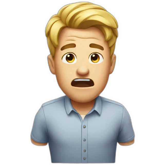 ben armstrong yelling emoji