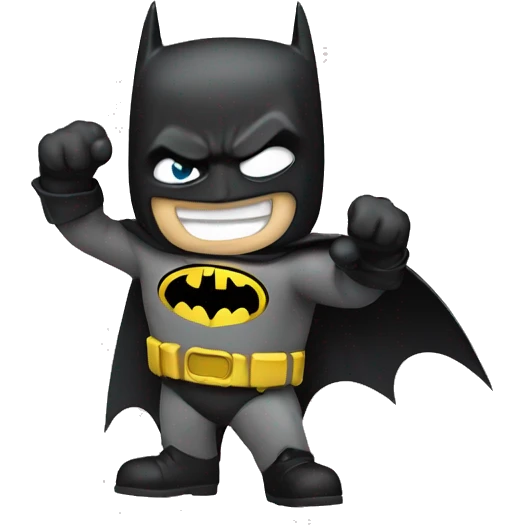 batman throwing a shaka emoji