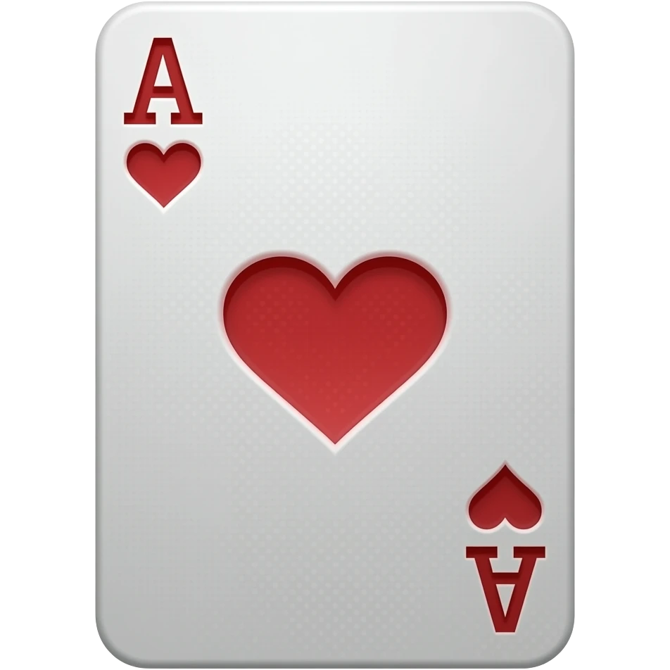Solitaire emoji