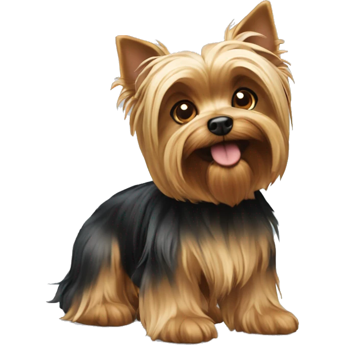 Dog Yorkshire terrier  emoji