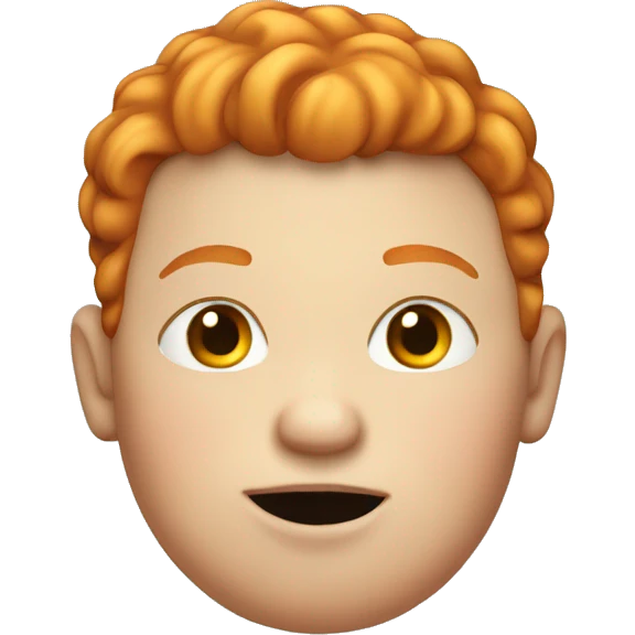 Fat ginger kid emoji