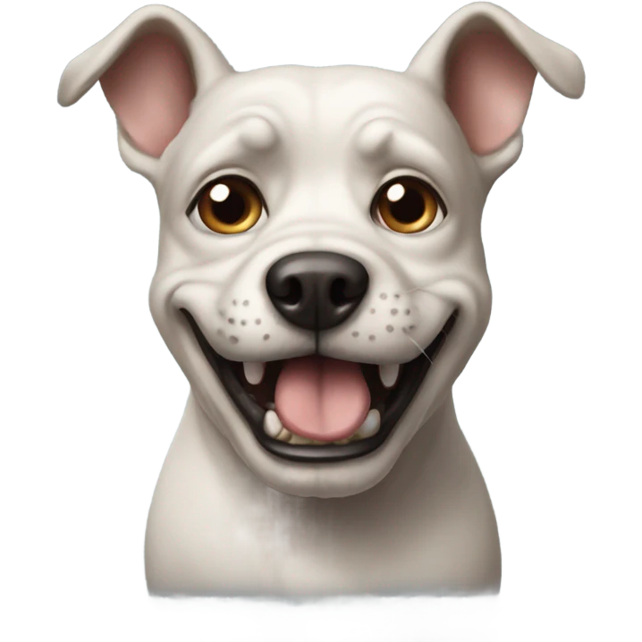 ugly dog emoji