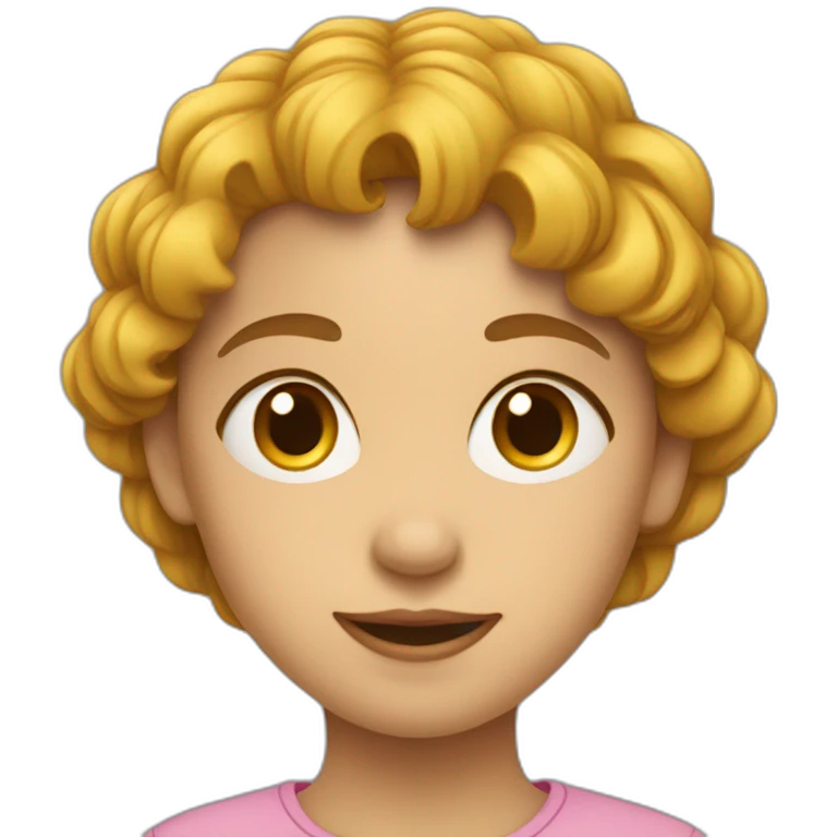 une fille sur un garçon emoji