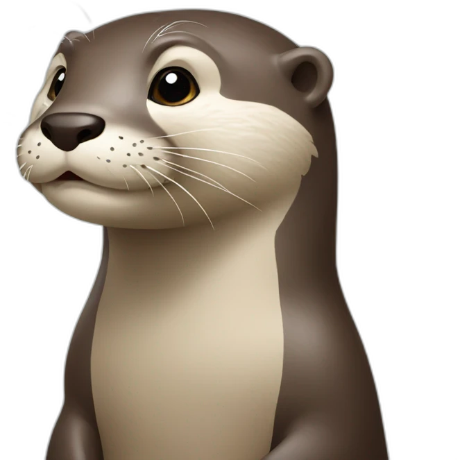 otter having an idea emoji