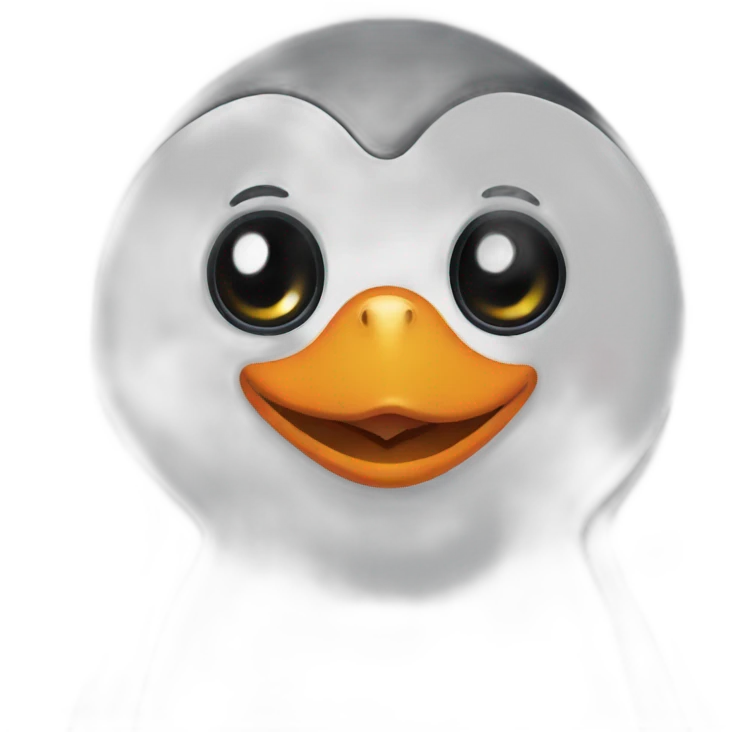 Penguin funny reaction  emoji