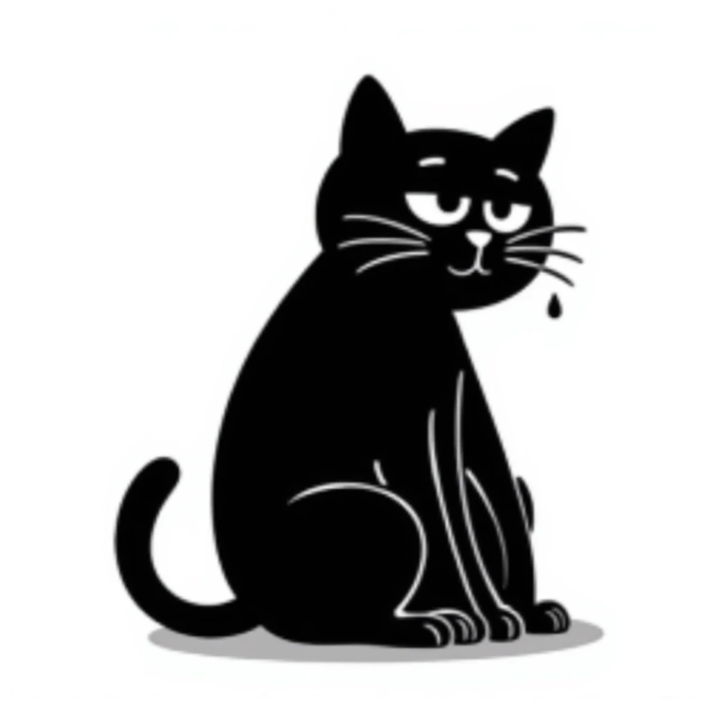 sad cat emoji