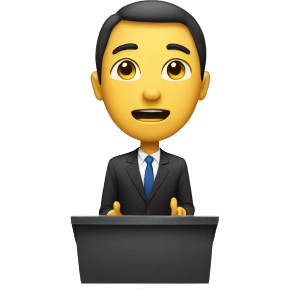person speach emoji
