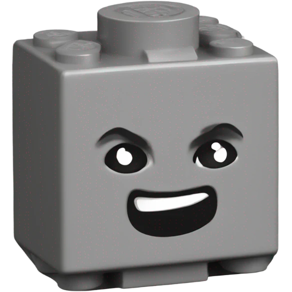 Lego brick emoji