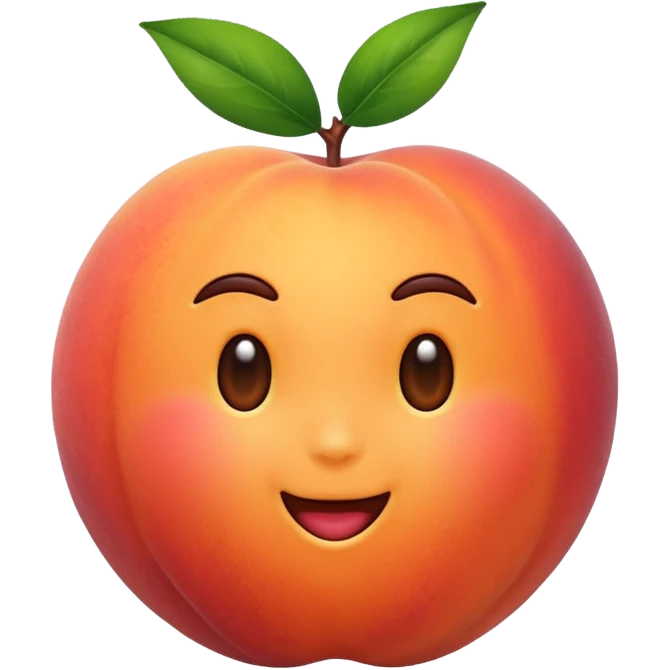 peach + dance emoji