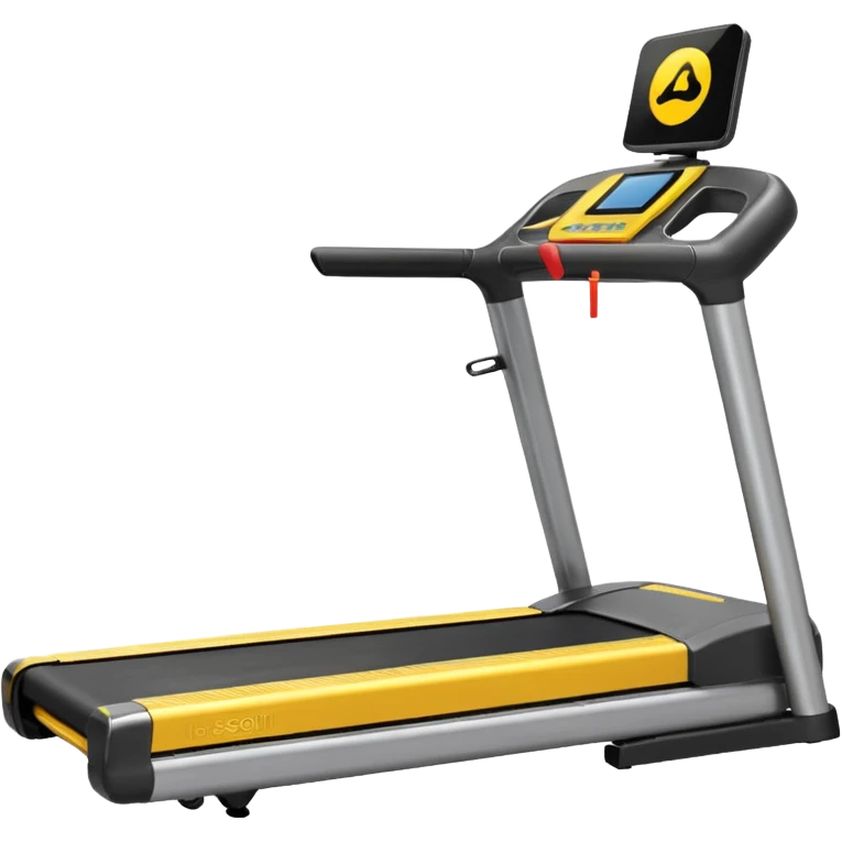yellow treadmill emoji