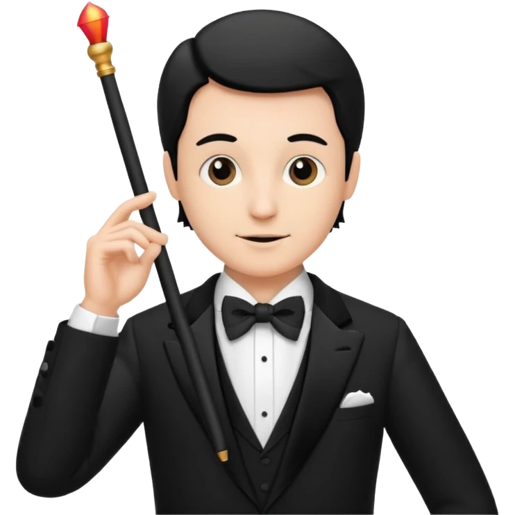 Music conductor emoji