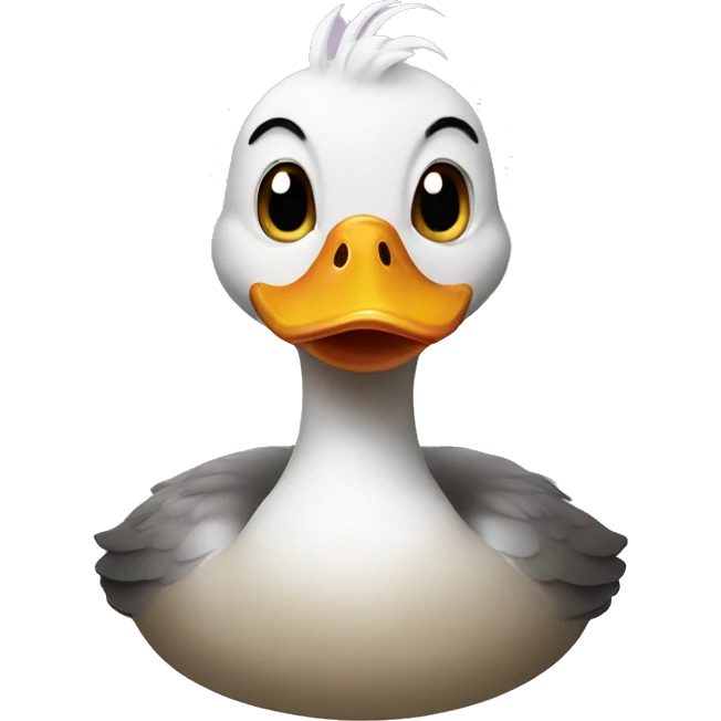 Duck with horns emoji
