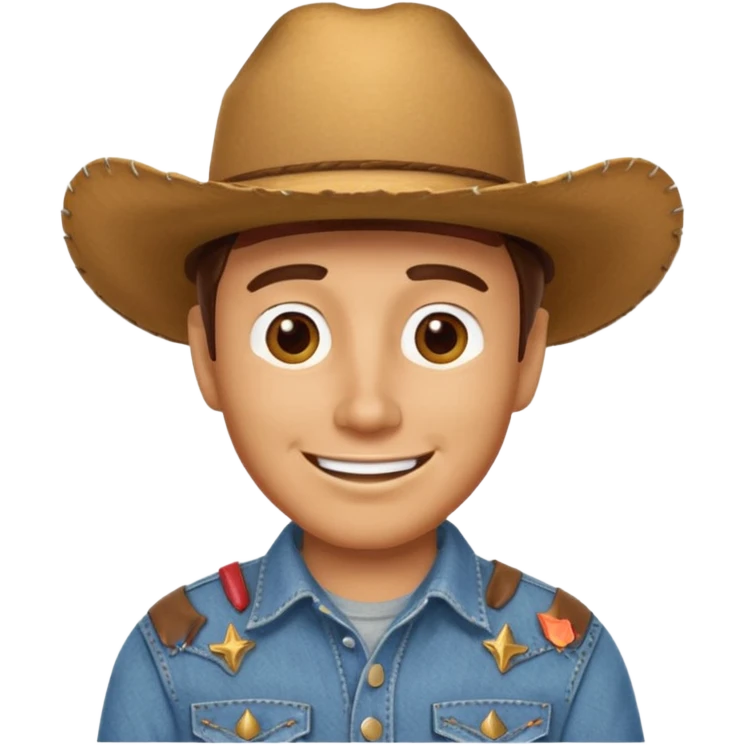 Woody from toystory emoji