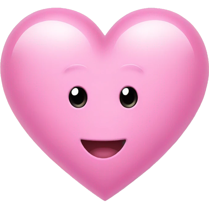 Heart pink  emoji