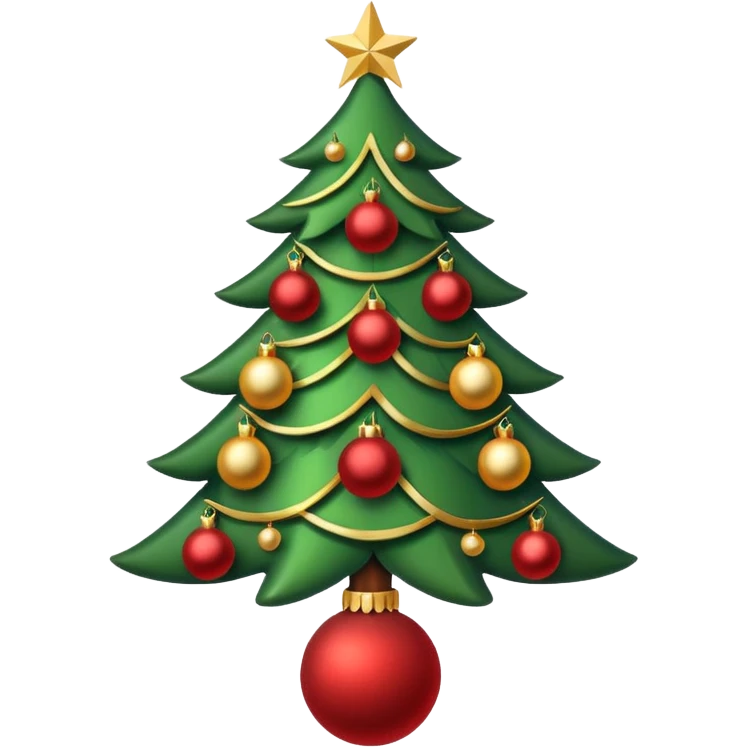 Un sapin de Noël  emoji
