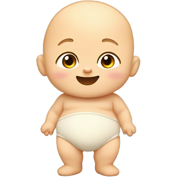 Fat baby emoji