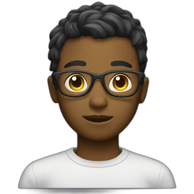 Boy coding emoji