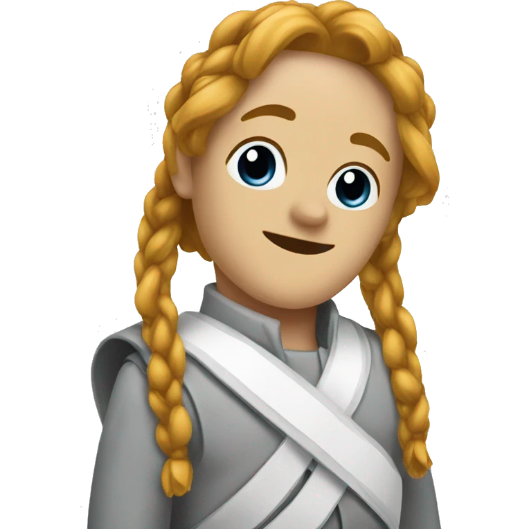 Ruban blanc  emoji