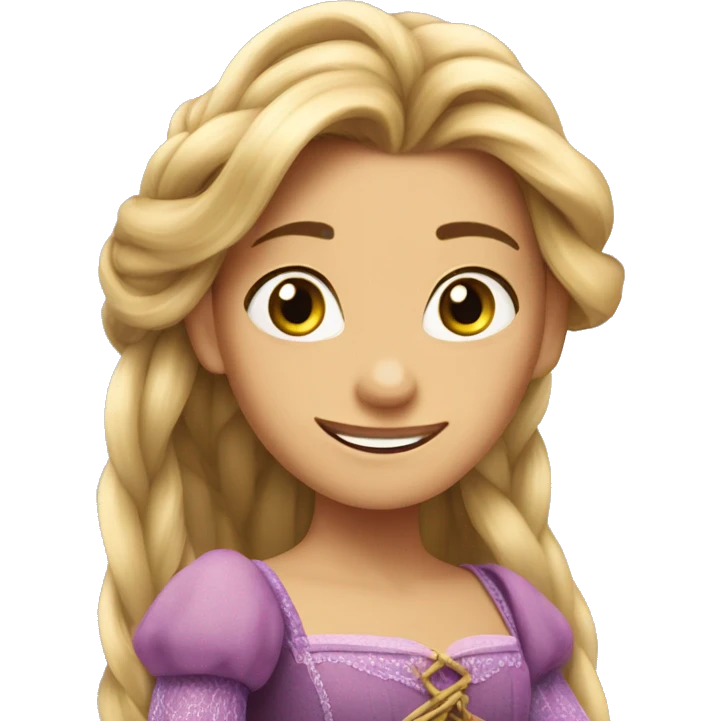 Rapunzel emoji