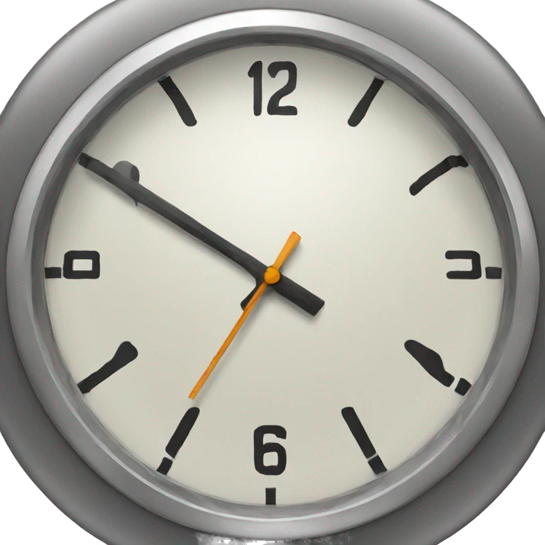 Clock emoji