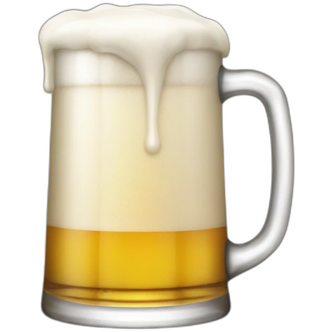 Jarra cerveza emoji