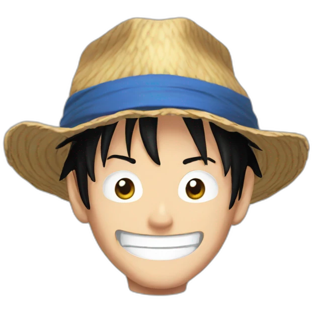 Luffy emoji