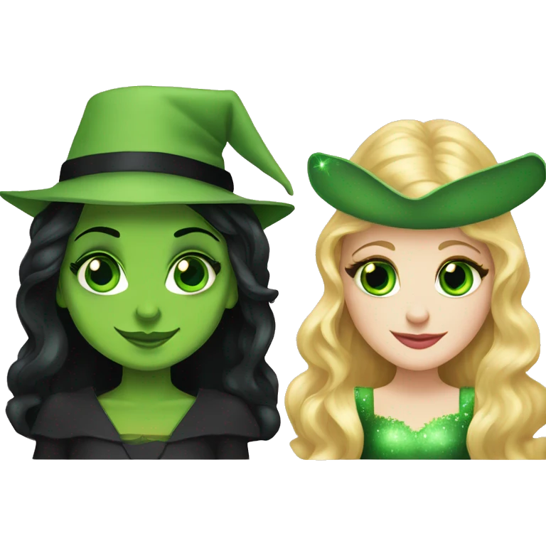 Elphaba and glinda  emoji