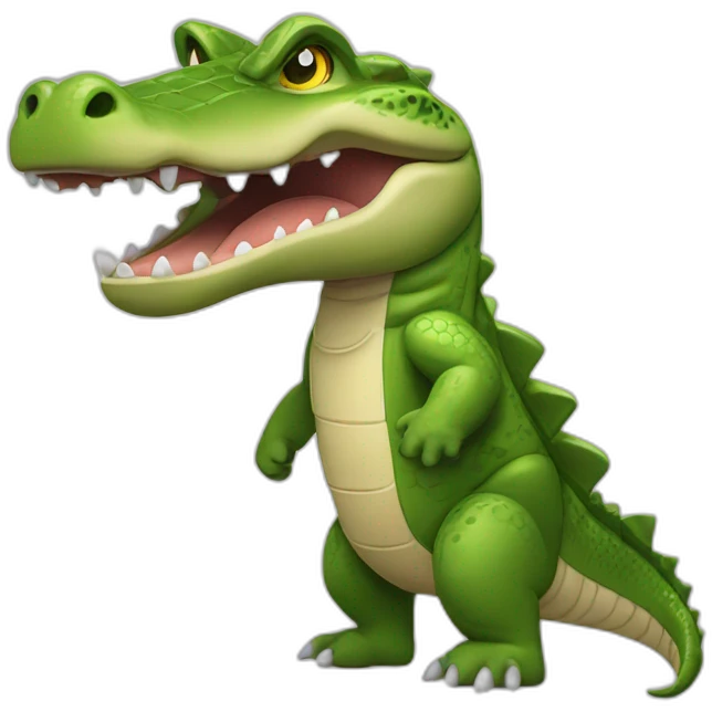 crocodile jiu jitsu muscular emoji