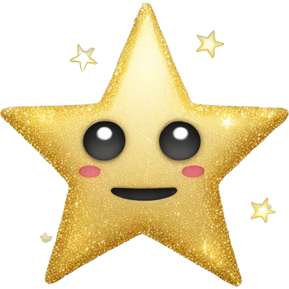 Sparkling star emoji