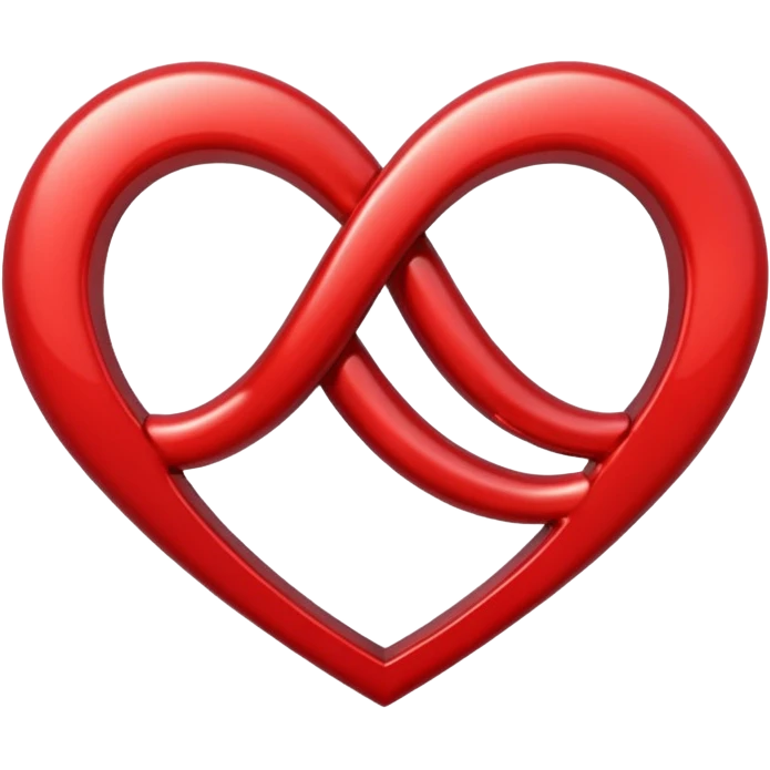 Heart with infinity simble emoji