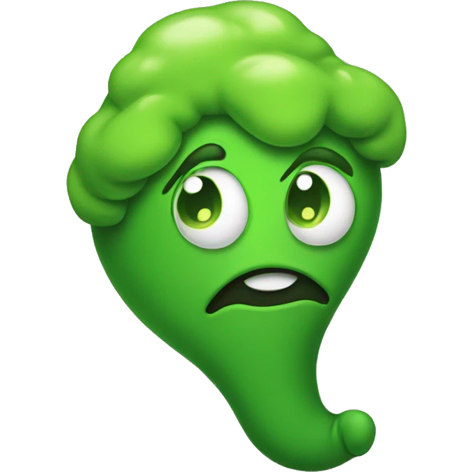 green poop emoji