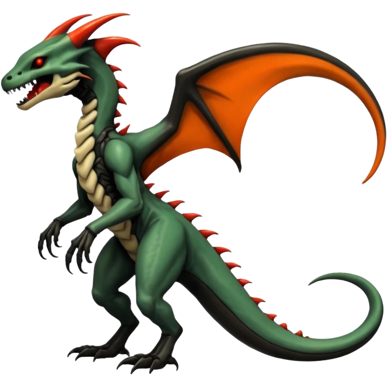  Venom-Marowak-Salandit-Xenomorph-hybrid-fantasy-creature (full body) emoji