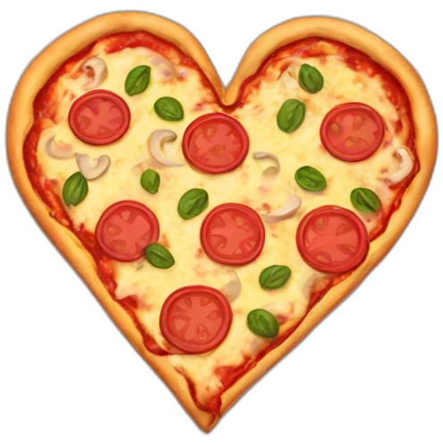 Pizza heart emoji