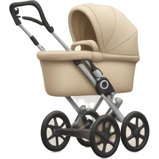 aesthetic beige stroller emoji