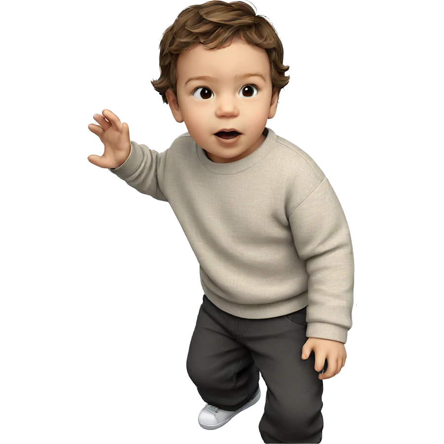 boy with brown hair portrait emoji