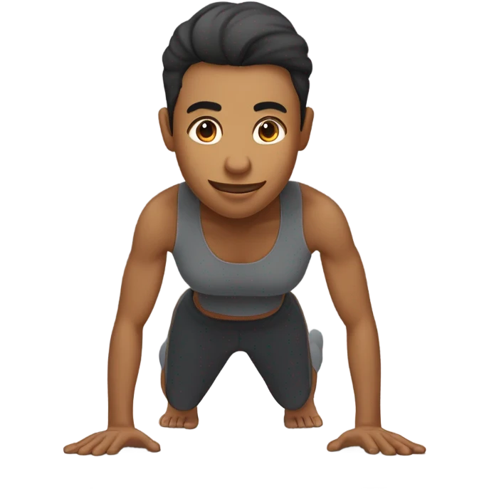 Me doing a push up  emoji