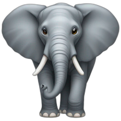 Éléphant emoji