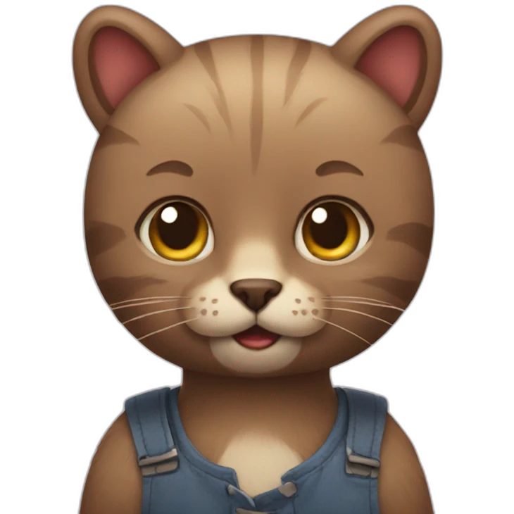 Cat bear emoji