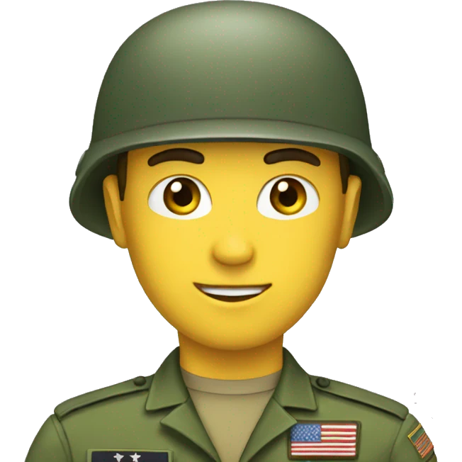 military emoji