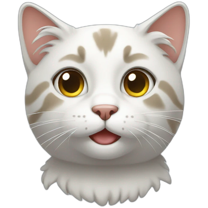 Washed cat emoji