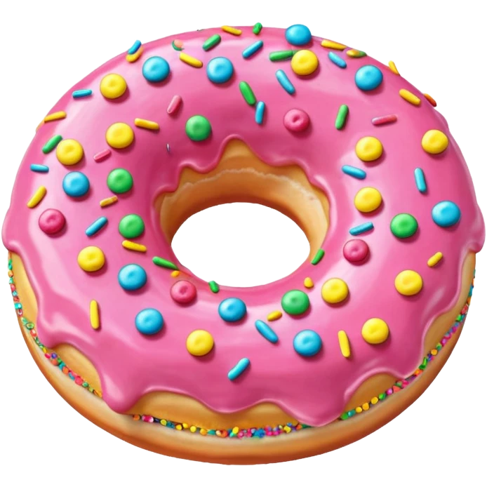 Generate me a Simpson donut emoji