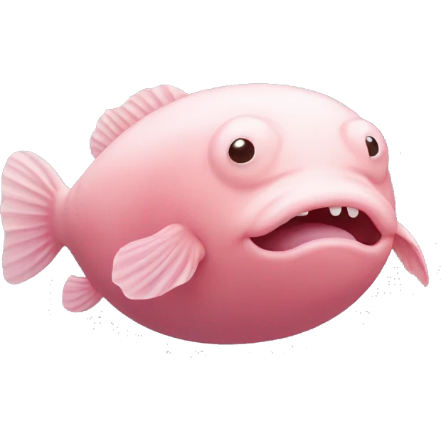 Blobfish emoji
