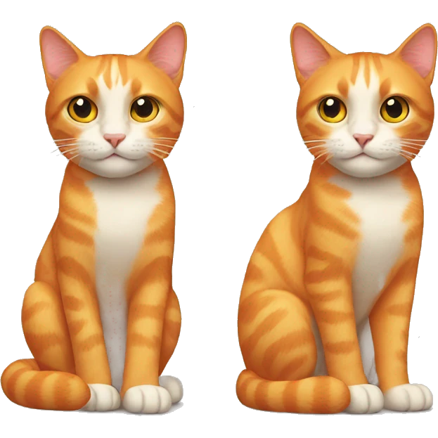 Orange cat  emoji