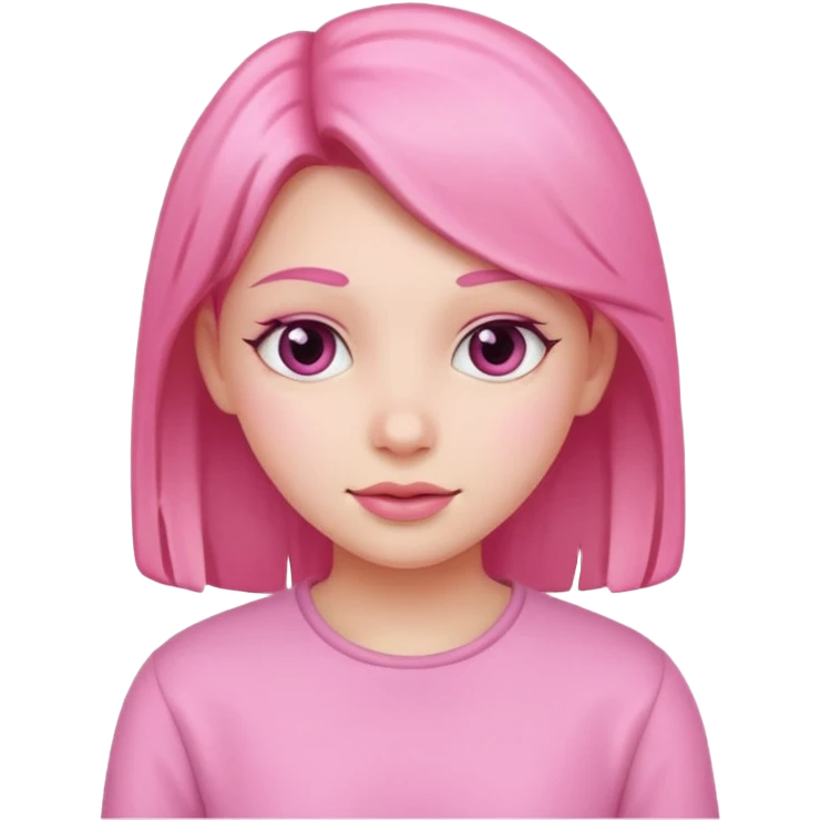pink girl emoji