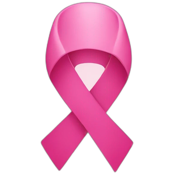 Breast Cancer Campaign Symbol emoji