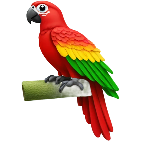 Man United shirt on a Amazon parrot emoji