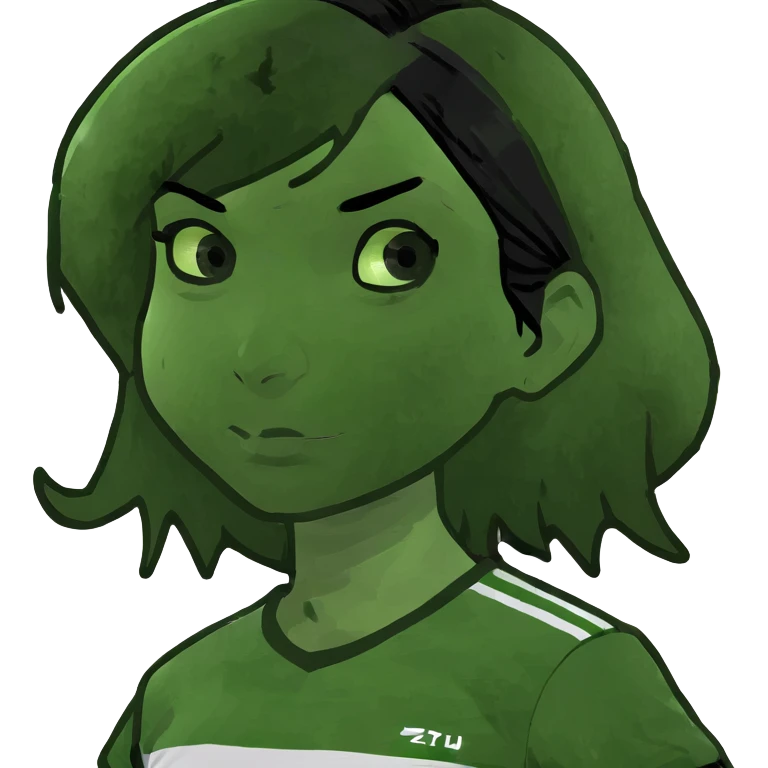 girl black hair tan color playing soccer  emoji